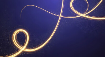 wedding rings on blue background