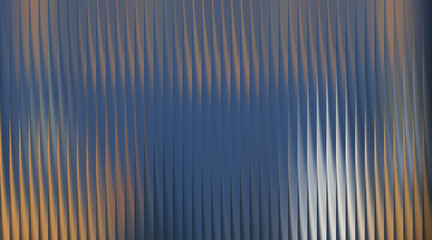 Abstract vertical stripes with blue center and textured surface