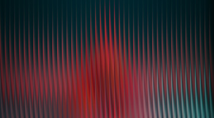 Abstract vertical lines with red and blue gradient