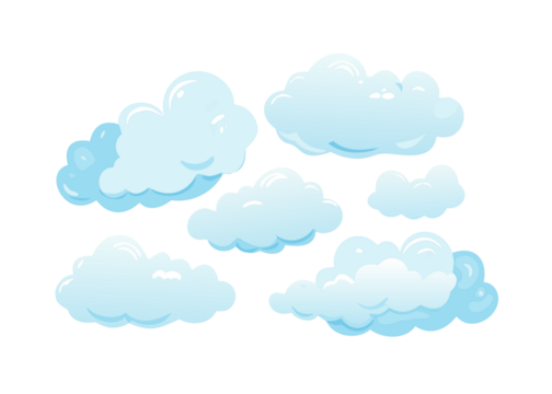 blue sky with clouds