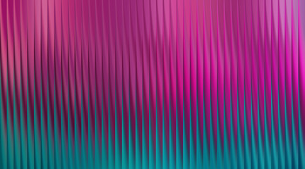 Abstract vertical stripes of pink and teal