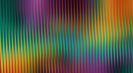 Vibrant vertical stripes of color abstract background