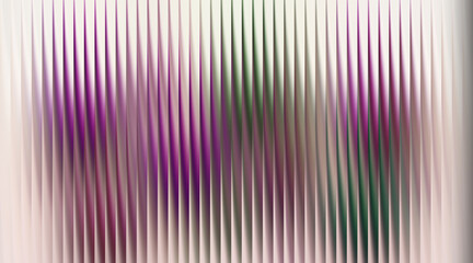 Abstract vertical stripes with subtle purple and green hues