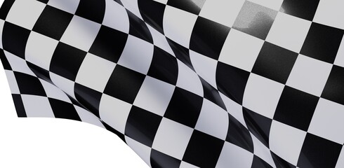 High-quality checkered flag image. Perfect for racing, victory, and sports themes.