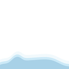 Snow Pile Footer Simple