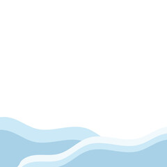 Snow Pile Footer Simple