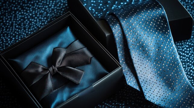 Elegant mens accessories bow tie and tie