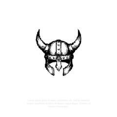 viking helmet pixel art retro