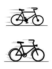 bicycle icon vector illustration