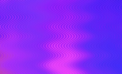 Illustration of a mesmerizing dance of vibrant hues unfolds, as waves of purple and blue intertwine in a harmonious symphony, creating a captivating visual experience that evokes tranquility