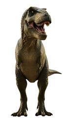 Realistic T-Rex Dinosaur Isolated PNG Transparent Background