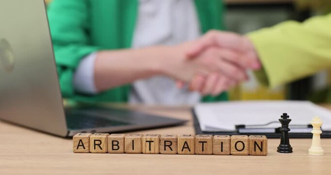 Negotiations and agreements unfold in a lively arbitration meeting, demonstrating teamwork and collaboration in a professional setting