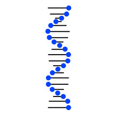 DNA Molecule Strand Graphic