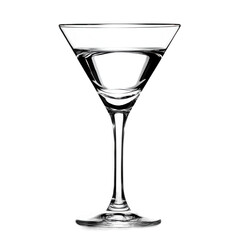  Martini Glass isolated [Transparent Background PNG].