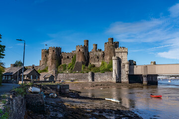 Views around Conwy North Wales UK Europe
