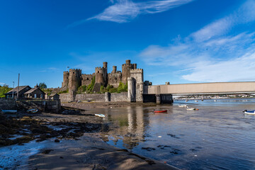 Views around Conwy North Wales UK Europe