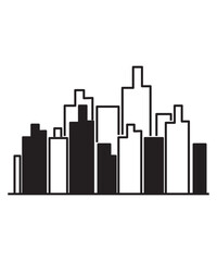 city icon, vector best flat icon.