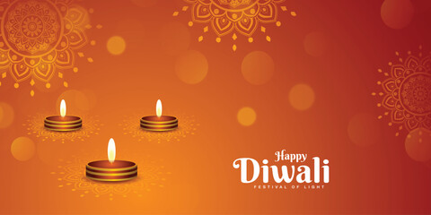 Happy diwali wishes or greeting social media banner poster vector design deepawali, deewali, lakshmi, puja, rama, ganesh,