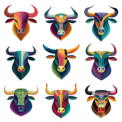 Obraz premium bull vector