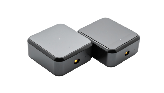 Magnetic Cube Power Adapter Set isolated on transparent background