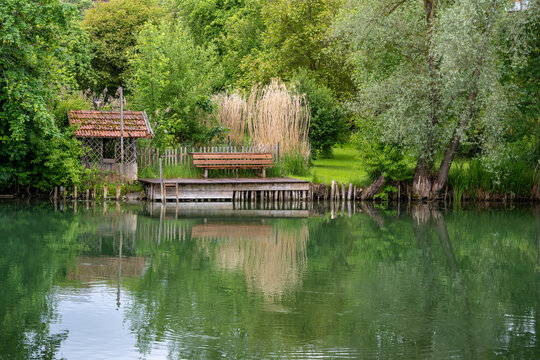 Idylle am Ufer der Alz