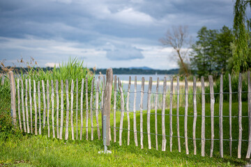 Blick auf den Waginger See