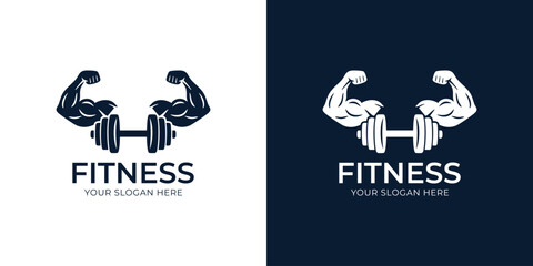 Powerful Gym Logo Design for Inspiring Fitness Branding