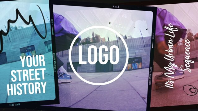 Urban Freeze Frame Logo Reveal