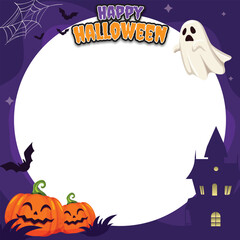 Happy Halloween Twibbon for Celebrate Halloween Day