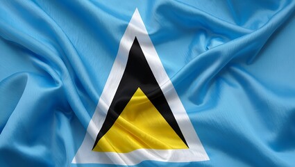 Saint Lucia Flag 