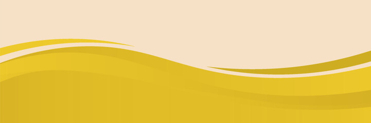 Vector orange line background curve element with white space for text and message design, overlapping layers, vector