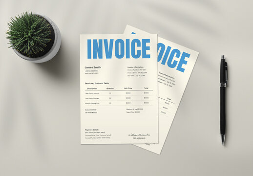 Printable Invoice Template for Business