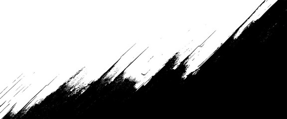 Vector black brush art grunge texture ink print distress.	