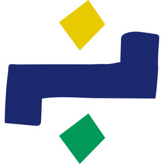 Abstract Brutalist Shape