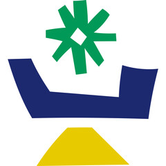 Abstract Brutalist Shape