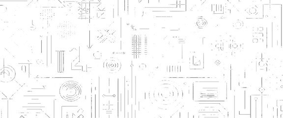 Vector old circuit diagram concept diagram background.