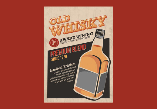 Old Wishky Poster