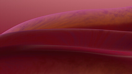 Abstract Red and Pink Swirls