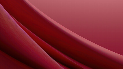 Abstract red background with flowing lines and a gradient.
