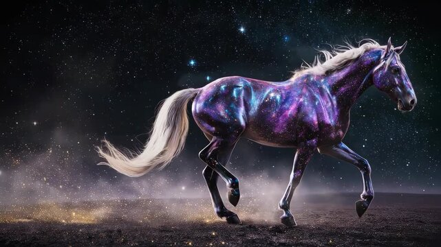 A heartwarming and emotional video of a child in traditional attire with a pony, set in a festive courtyard. Evokes feelings of family, innocence, and gentleness.