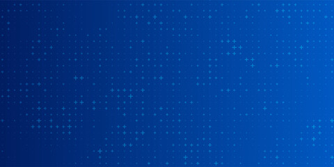 Abstract Finance Digital Business Background. Fintech Technology or Science Research Presentation Backdrop. Digital Crypto Business Vector Illustration.