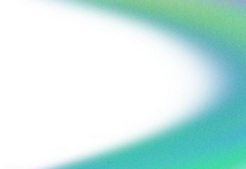 Abstract curved shadow gradient transition teal green blue textured abstract background image isolated on transparent background