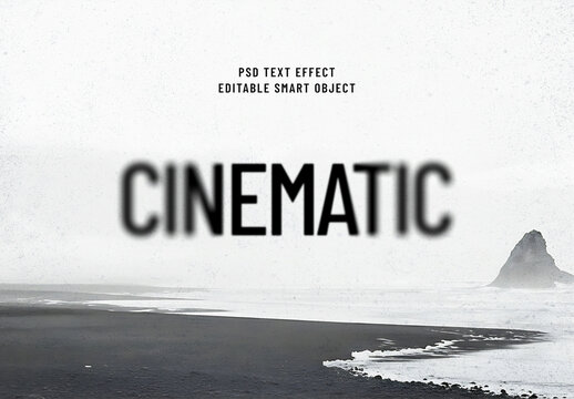 Cinematic Text Effect