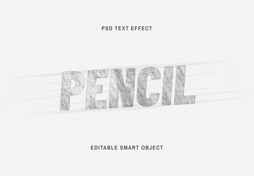 Pencil  Sketch Text Effect