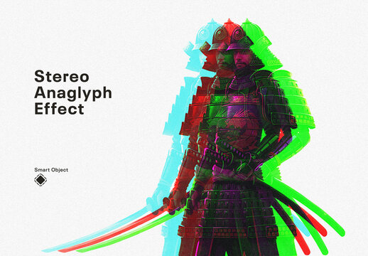 Stereo Anaglyph Photo Effect