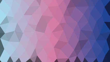 Abstract geometric low poly design with vibrant color gradients and clean lines ideal for modern branding and digital art