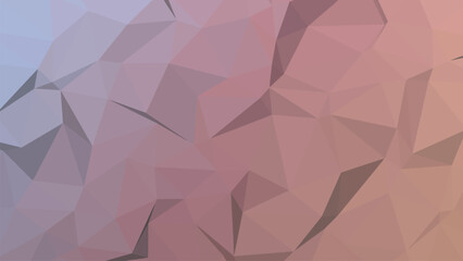 Abstract geometric low poly design with vibrant color gradients and clean lines