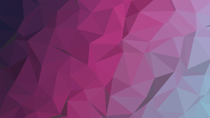 Abstract low poly geometric shapes with vibrant color gradients and clean lines