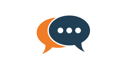 Chat bubbles icon representing online conversation
