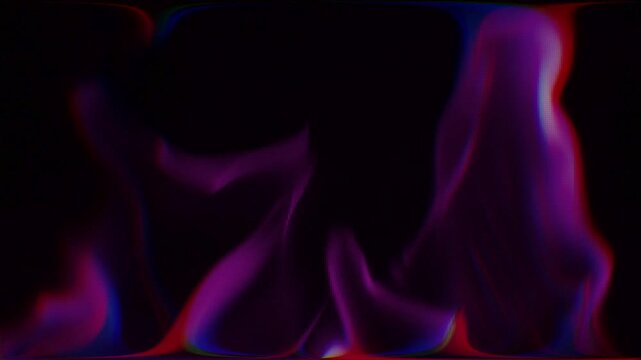 Purple Digital Fire Background